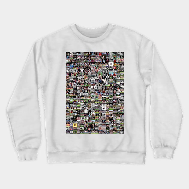 aston villa football club legends prints posters squad team Crewneck Sweatshirt by madein1874